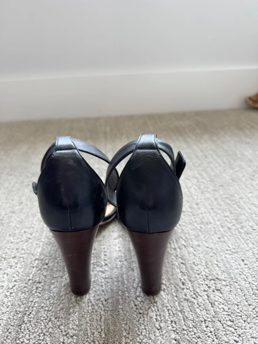J. Crew black heels
